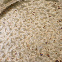 作家 馬渡新平 ヒビ粉引き リム皿7寸 作家 馬渡新平 陶磁器作家もの