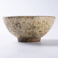 作家 馬渡新平 ヒビ粉引き めし碗(小) 作家 馬渡新平 陶磁器作家もの