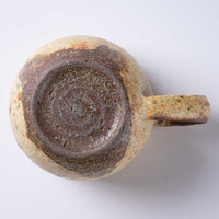 作家 馬渡新平 ヒビ粉引き マグカップ 作家 馬渡新平 陶磁器作家もの