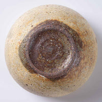 作家 馬渡新平 ヒビ粉引き カフェオレボール 作家 馬渡新平 陶磁器作家もの