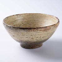 作家 馬渡新平 刷毛目黄 めし碗(大) 作家 馬渡新平 陶磁器作家もの