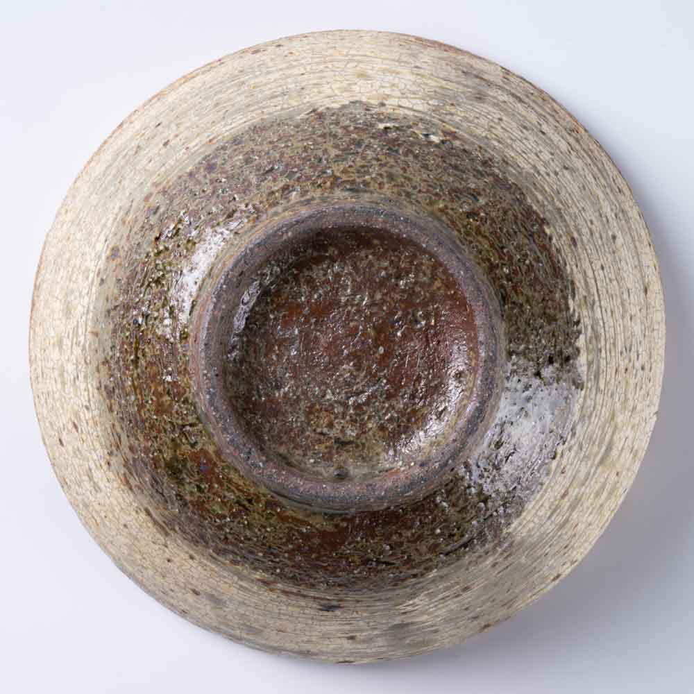 作家 馬渡新平 刷毛目黄 めし碗(大) 作家 馬渡新平 陶磁器作家もの