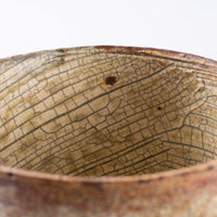 作家 馬渡新平 刷毛目黄 そばちょこ 作家 馬渡新平 陶磁器作家もの