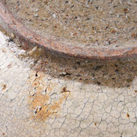 作家 馬渡新平 灰釉ヒビ粉引き 皿6寸 作家 馬渡新平 陶磁器作家もの