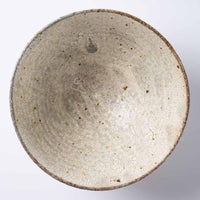 作家 馬渡新平 灰釉ヒビ粉引き 鉢6寸 作家 馬渡新平 陶磁器作家もの