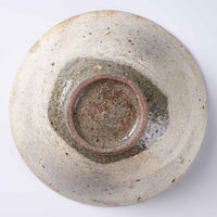 作家 馬渡新平 灰釉ヒビ粉引き 鉢6寸 作家 馬渡新平 陶磁器作家もの