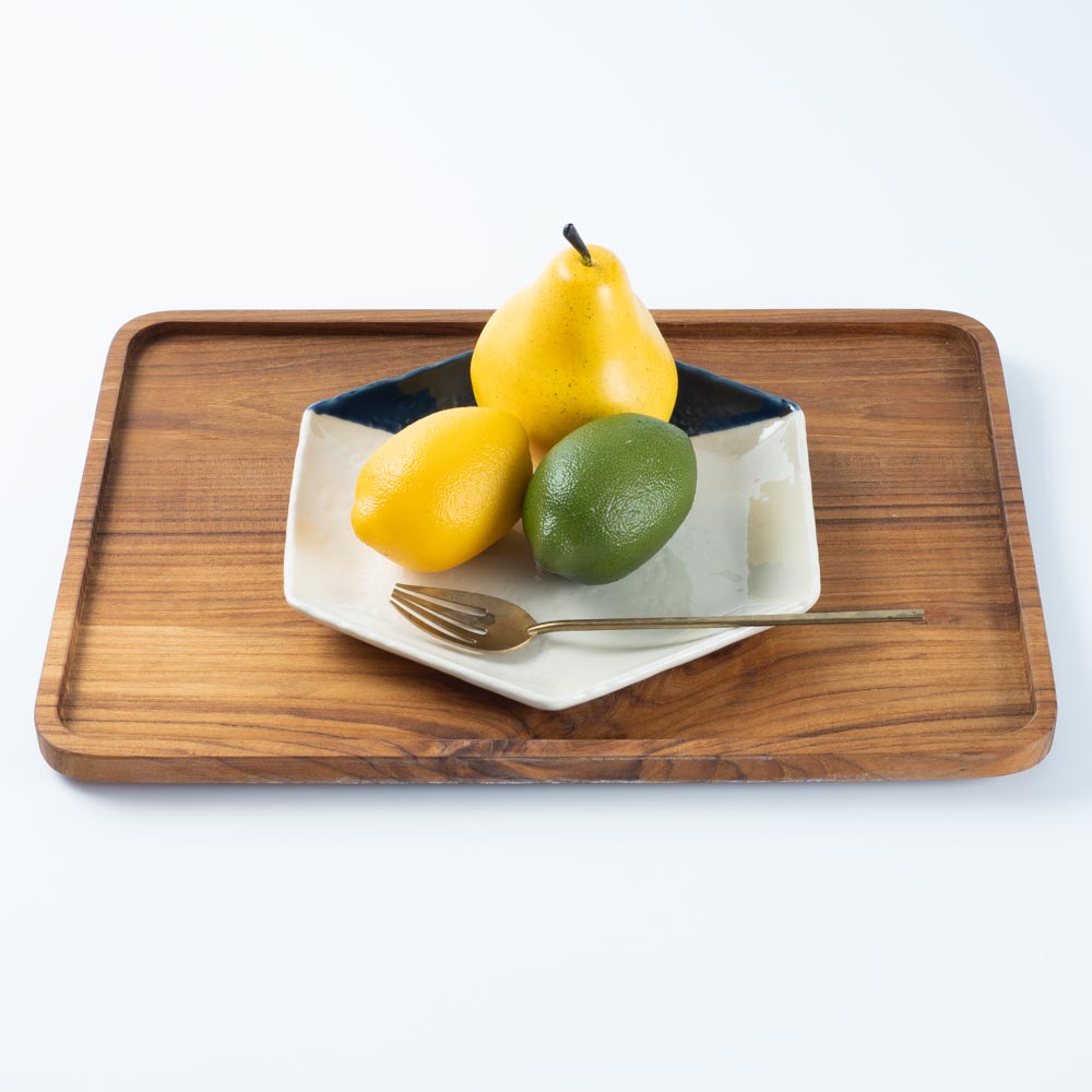 A出品になります。デコ　パンプレート2枚 m.m.d. パンプレート 瑠璃 ¥3,300 大人の焼き物