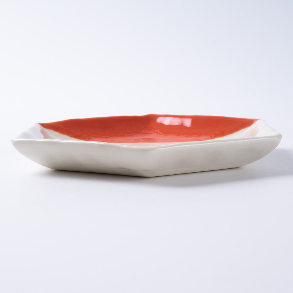 大きな絵皿パート２ 横浜ビフォー&ナウ 絵皿 31cm（木箱・木台入り） - タカラダ