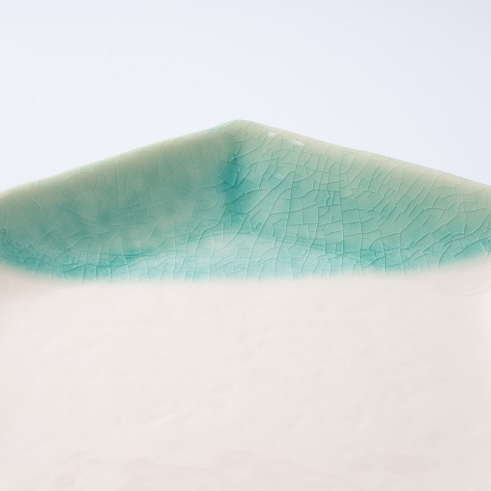 m.m.d. 取皿(二分掛け) 青磁 m.m.d. 瀬戸焼