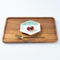 m.m.d. 取皿(二分掛け) 青磁 m.m.d. 瀬戸焼