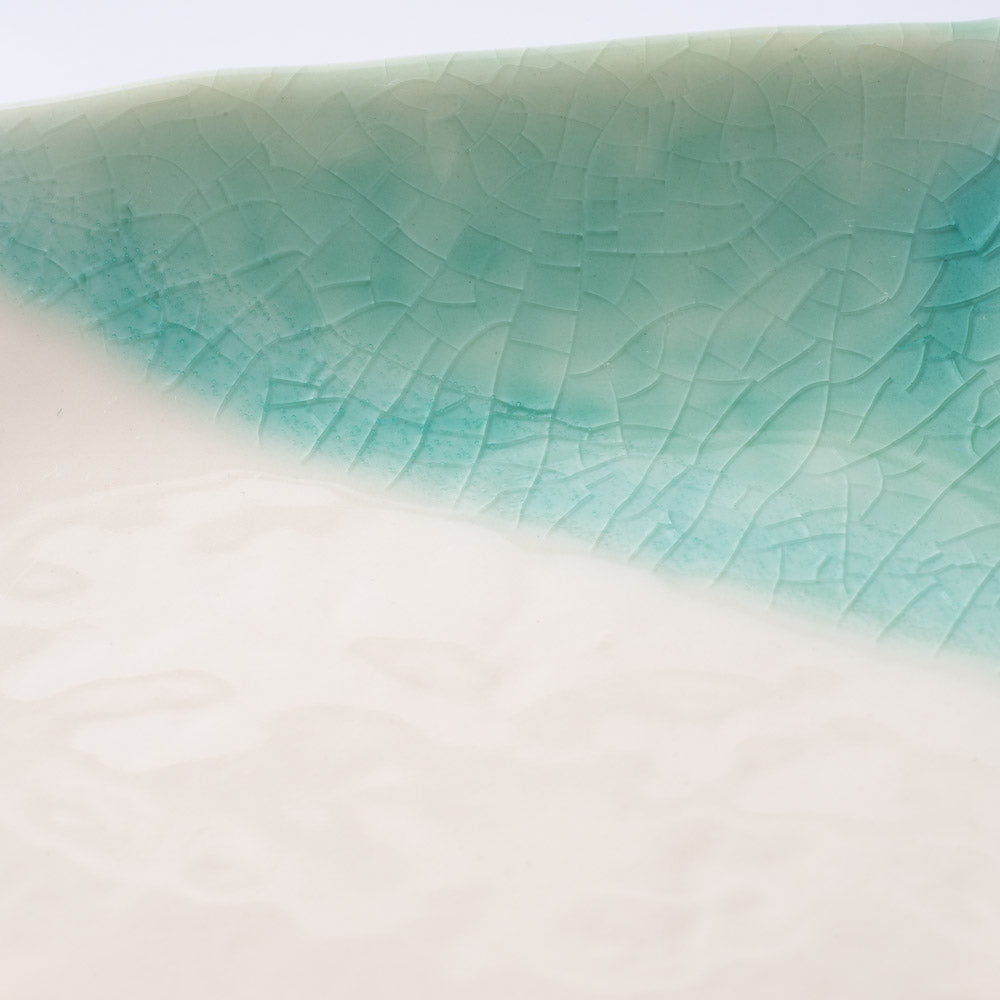 m.m.d. 取皿(二分掛け) 青磁 m.m.d. 瀬戸焼