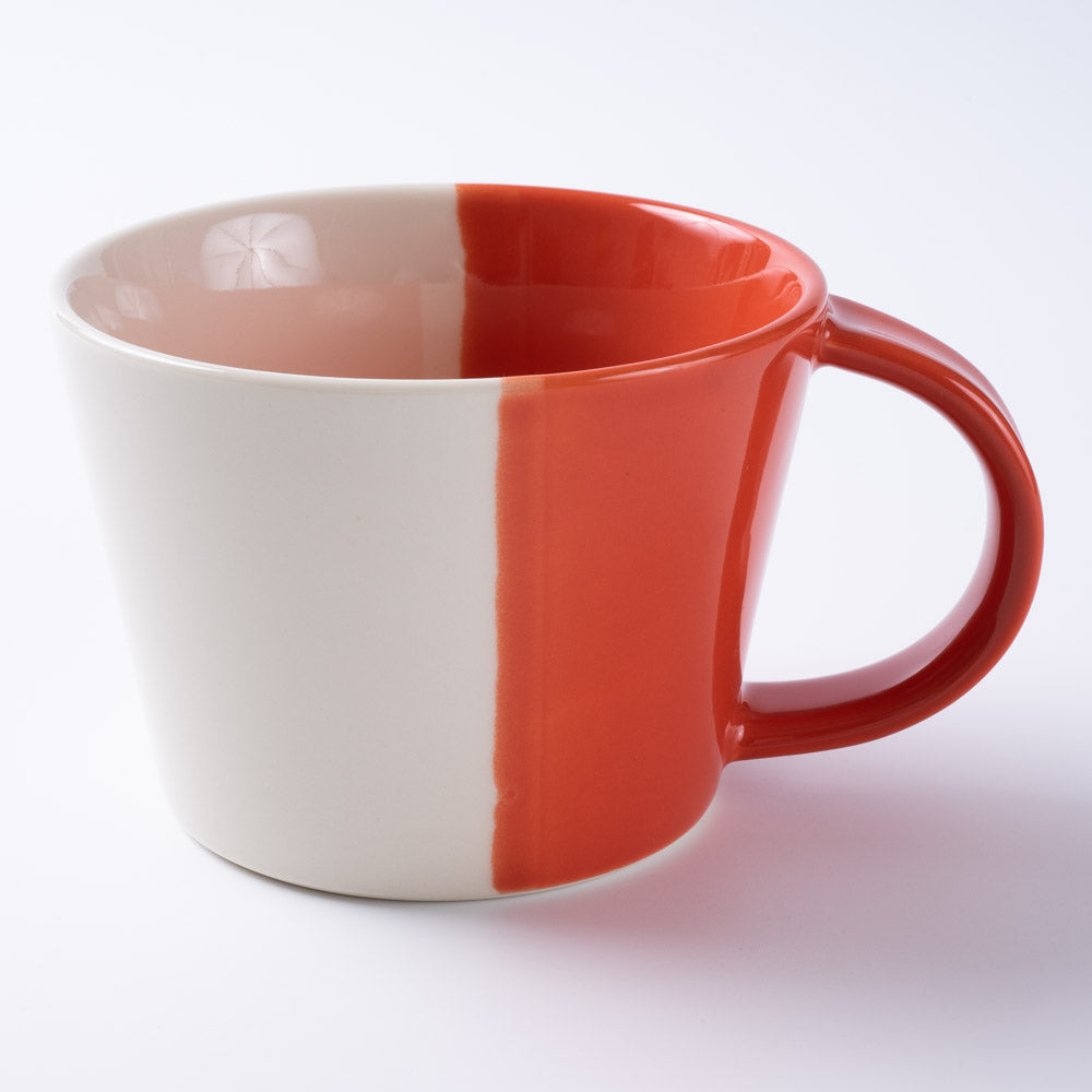 m.m.d. マグカップ 朱 m.m.d. 瀬戸焼