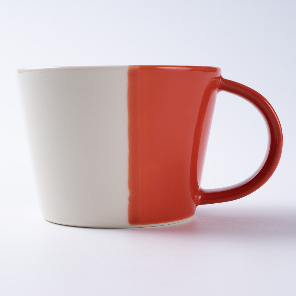 m.m.d. マグカップ 朱 m.m.d. 瀬戸焼