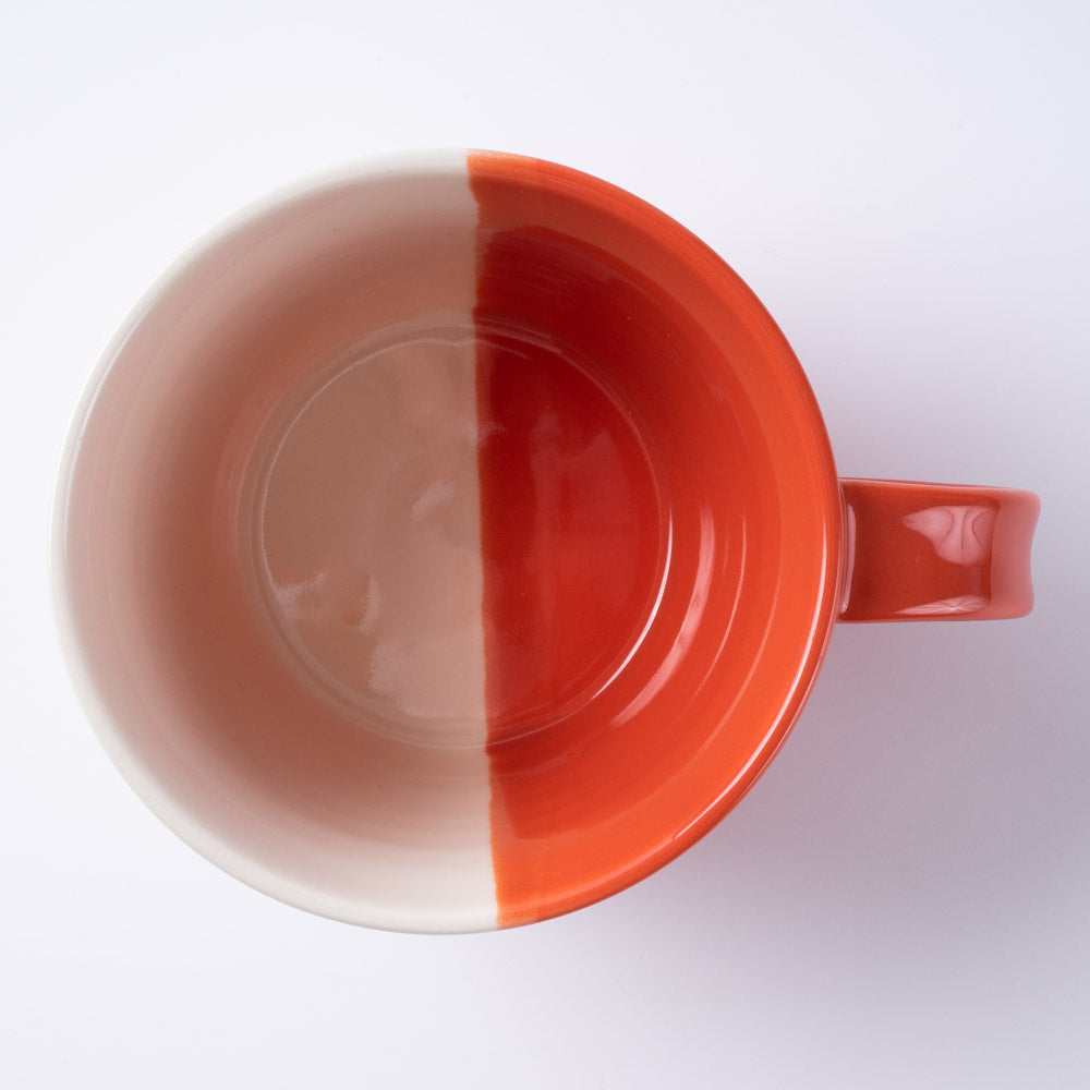 m.m.d. マグカップ 朱 m.m.d. 瀬戸焼