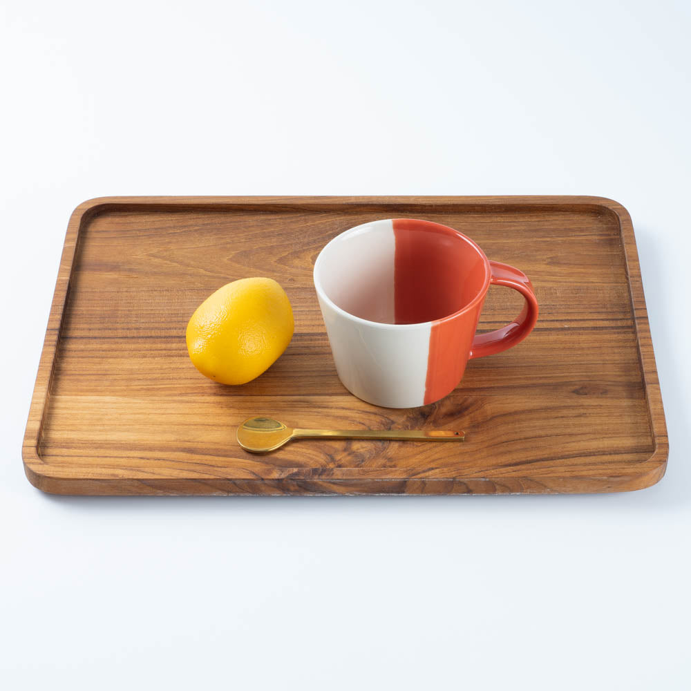 m.m.d. マグカップ 朱 m.m.d. 瀬戸焼