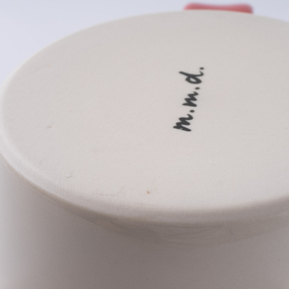 m.m.d. マグカップ 朱 m.m.d. 瀬戸焼