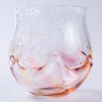 ガラス作家 三原なぎ くらげグラス Hanagasapink ガラス作家 三原なぎ ガラスもの