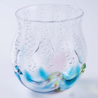 ガラス作家 三原なぎ くらげグラス amagasablue ガラス作家 三原なぎ ガラスもの