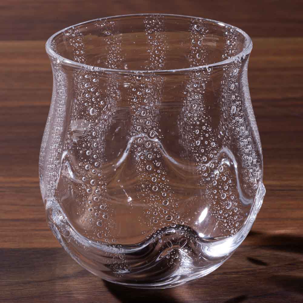 ガラス作家 三原なぎ くらげグラス clear ガラス作家 三原なぎ ガラスもの