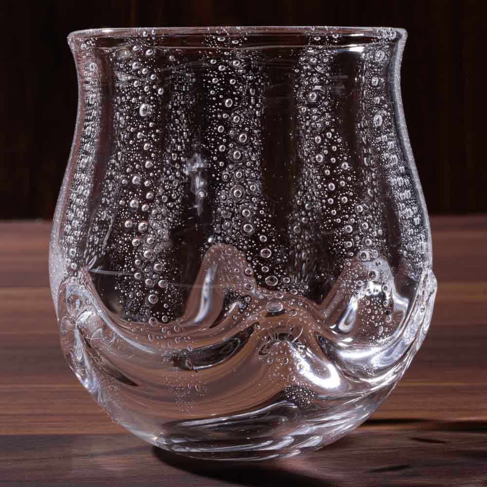 ガラス作家 三原なぎ くらげグラス clear ガラス作家 三原なぎ ガラスもの