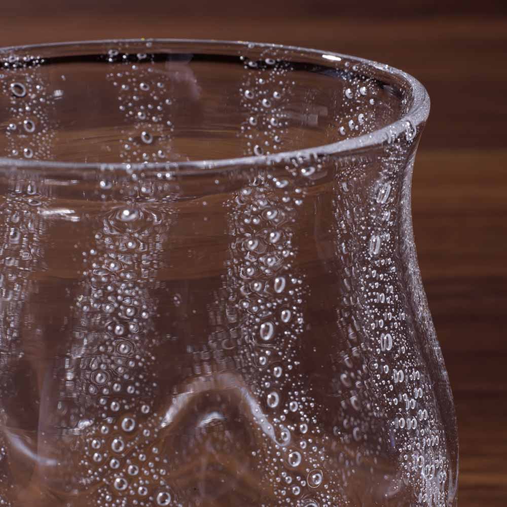 ガラス作家 三原なぎ くらげグラス clear ガラス作家 三原なぎ ガラスもの