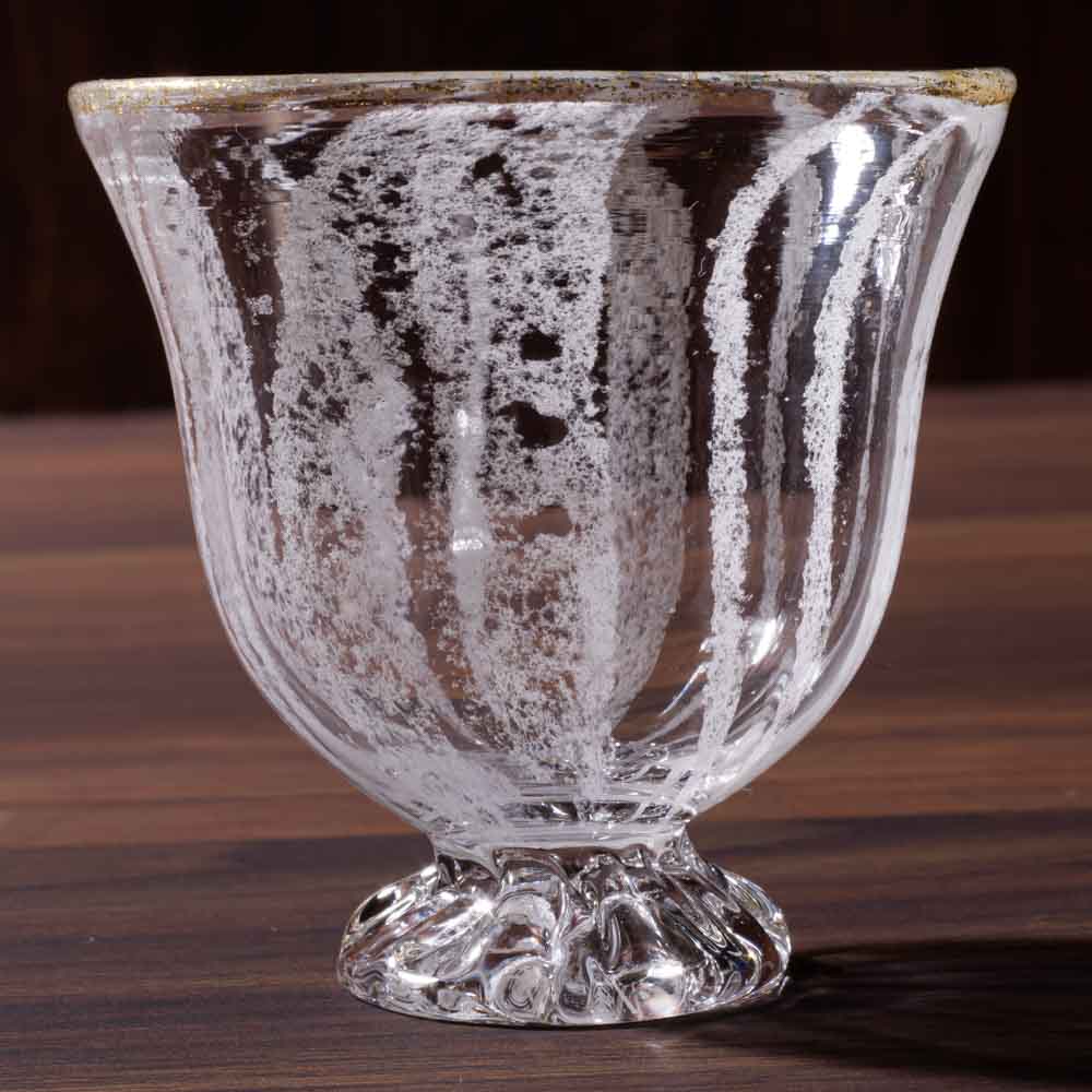 ガラス作家 三原なぎ shima 澄 ぐい呑 ガラス作家 三原なぎ ガラスもの