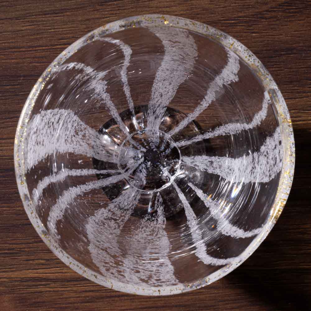 ガラス作家 三原なぎ shima 澄 ぐい呑 ガラス作家 三原なぎ ガラスもの