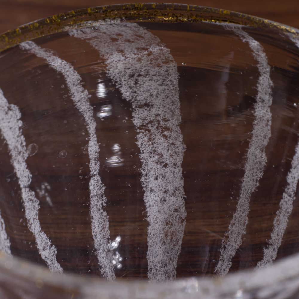 ガラス作家 三原なぎ shima 澄 ぐい呑 ガラス作家 三原なぎ ガラスもの