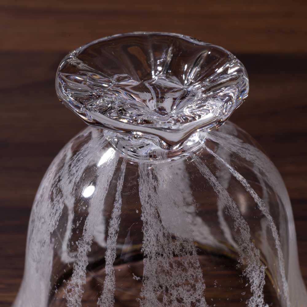 ガラス作家 三原なぎ shima 澄 ぐい呑 ガラス作家 三原なぎ ガラスもの