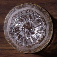 ガラス作家 三原なぎ asanoha  澄 ぐい呑 ガラス作家 三原なぎ ガラスもの