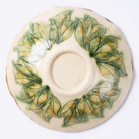 作家 加藤芳平 牡丹花 5寸浅鉢(紫) 作家 加藤芳平 陶磁器作家もの