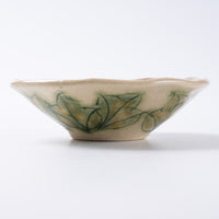 作家 加藤芳平 牡丹花 豆鉢(紫) 作家 加藤芳平 陶磁器作家もの