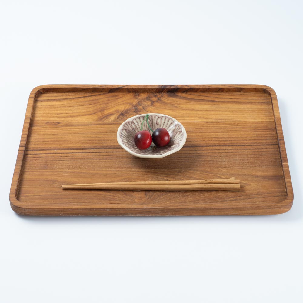 作家 加藤芳平 牡丹花 豆鉢(紫) 作家 加藤芳平 陶磁器作家もの