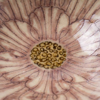 作家 加藤芳平 牡丹花 豆鉢(紫) 作家 加藤芳平 陶磁器作家もの