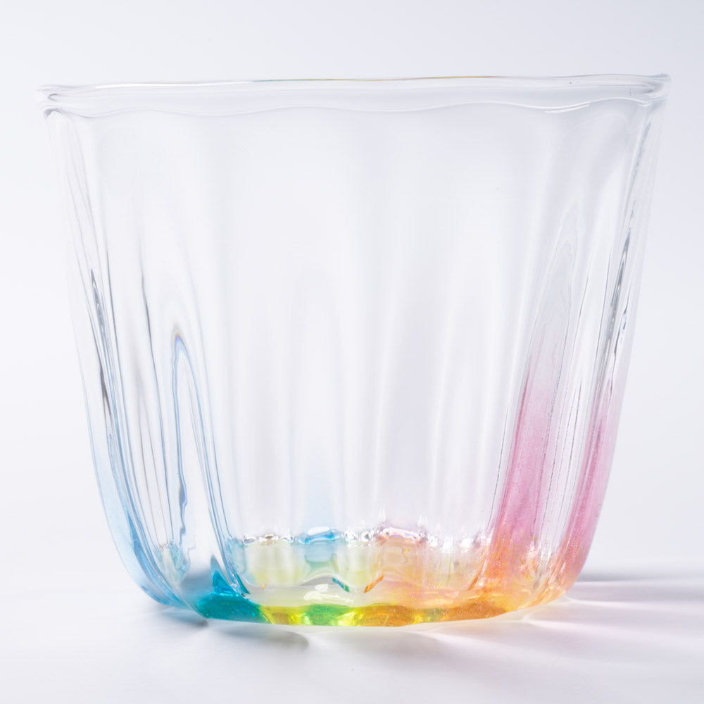 ガラス作家 竹田舞由子 グラス「にじ光CUP」 ガラス作家 竹田舞由子 ガラスもの