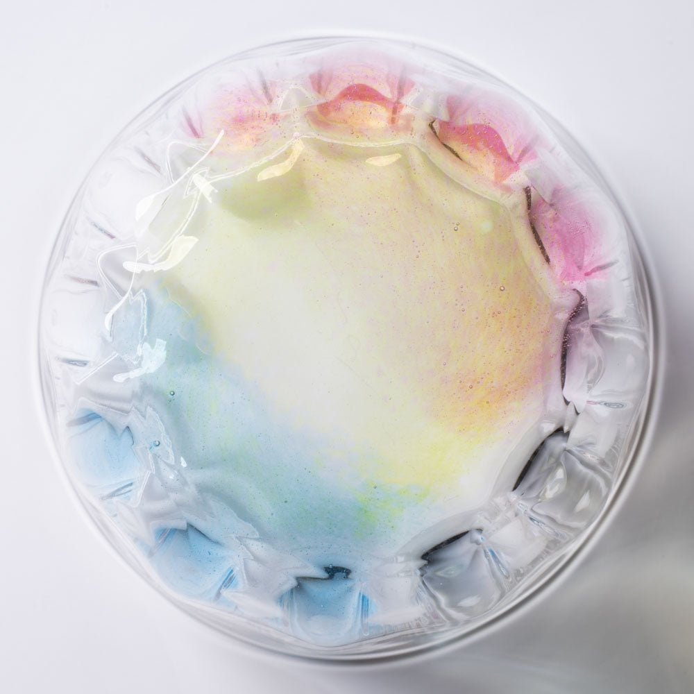 ガラス作家 竹田舞由子 グラス「にじ光CUP」 ガラス作家 竹田舞由子 ガラスもの