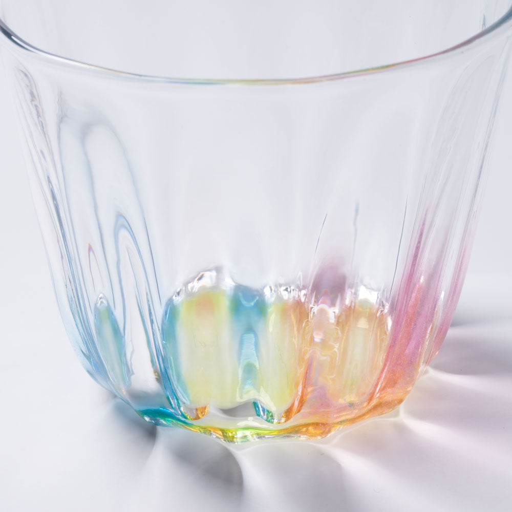 ガラス作家 竹田舞由子 グラス「にじ光CUP」 ガラス作家 竹田舞由子 ガラスもの