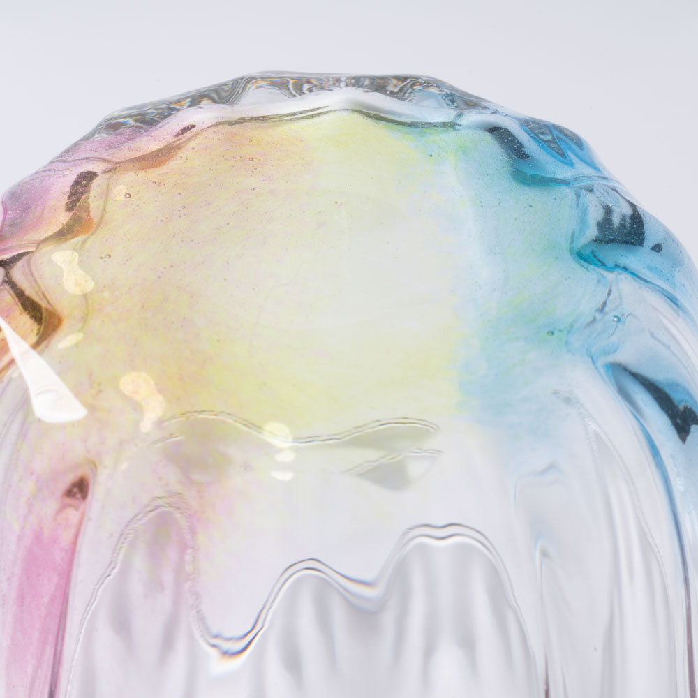 ガラス作家 竹田舞由子 グラス「にじ光CUP」 ガラス作家 竹田舞由子 ガラスもの