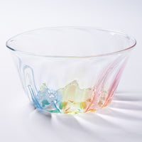 ガラス作家 竹田舞由子 ボウル「にじ光」 ガラス作家 竹田舞由子 ガラスもの