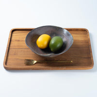 津軽金山焼 はすの葉ボウル(大) 津軽金山焼 津軽金山焼