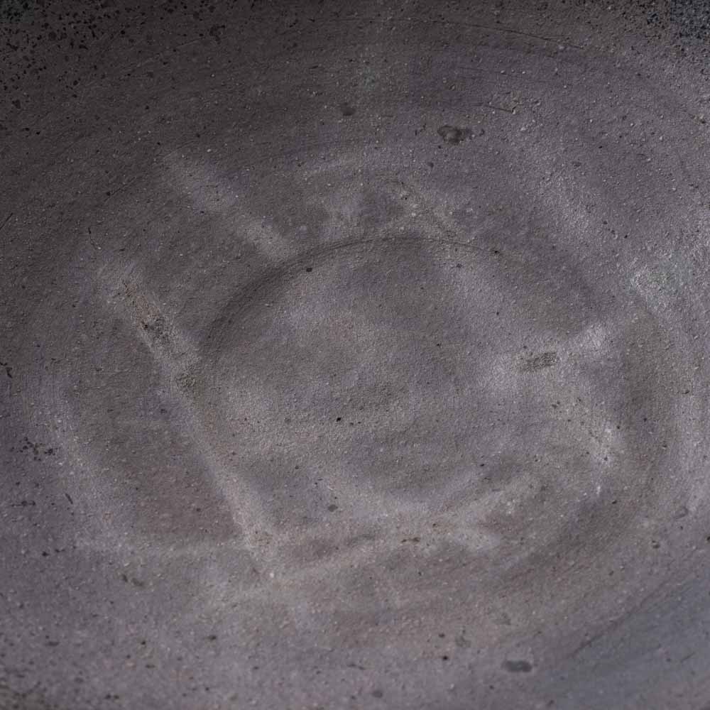 津軽金山焼 須恵器 はすの葉ボウル(大) 津軽金山焼 津軽金山焼