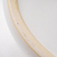 アトリエ野恵 ロココリム皿L(ホワイト) アトリエ野恵 陶磁器作家もの