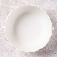 アトリエ野恵 ロココスープカップ(ホワイト) アトリエ野恵 陶磁器作家もの