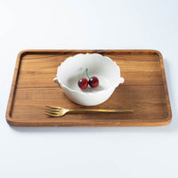 アトリエ野恵 ロココスープカップ(ホワイト) アトリエ野恵 陶磁器作家もの