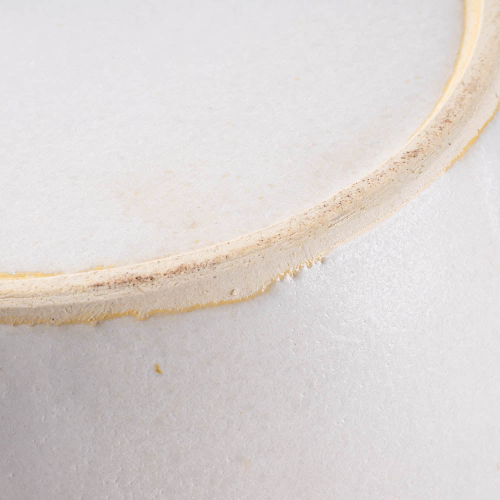 アトリエ野恵 ロココスープカップ(ホワイト) アトリエ野恵 陶磁器作家もの