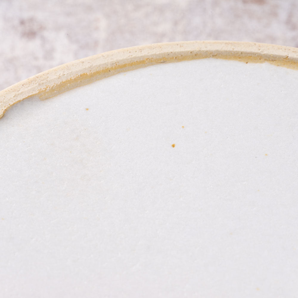 アトリエ野恵 ロココスープカップ(ホワイト) アトリエ野恵 陶磁器作家もの