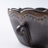 アトリエ野恵 ロココスープカップ(ブロンズ) アトリエ野恵 陶磁器作家もの