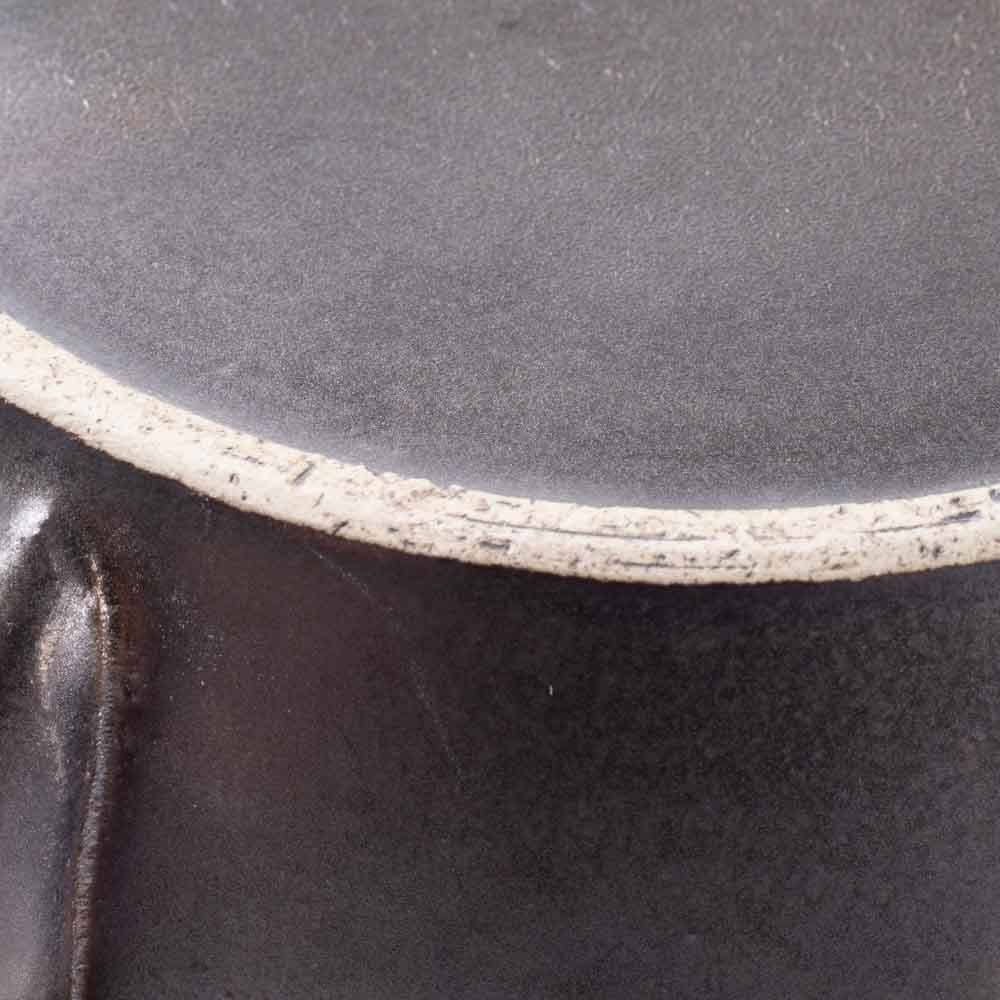 アトリエ野恵 ロココスープカップ(ブロンズ) アトリエ野恵 陶磁器作家もの