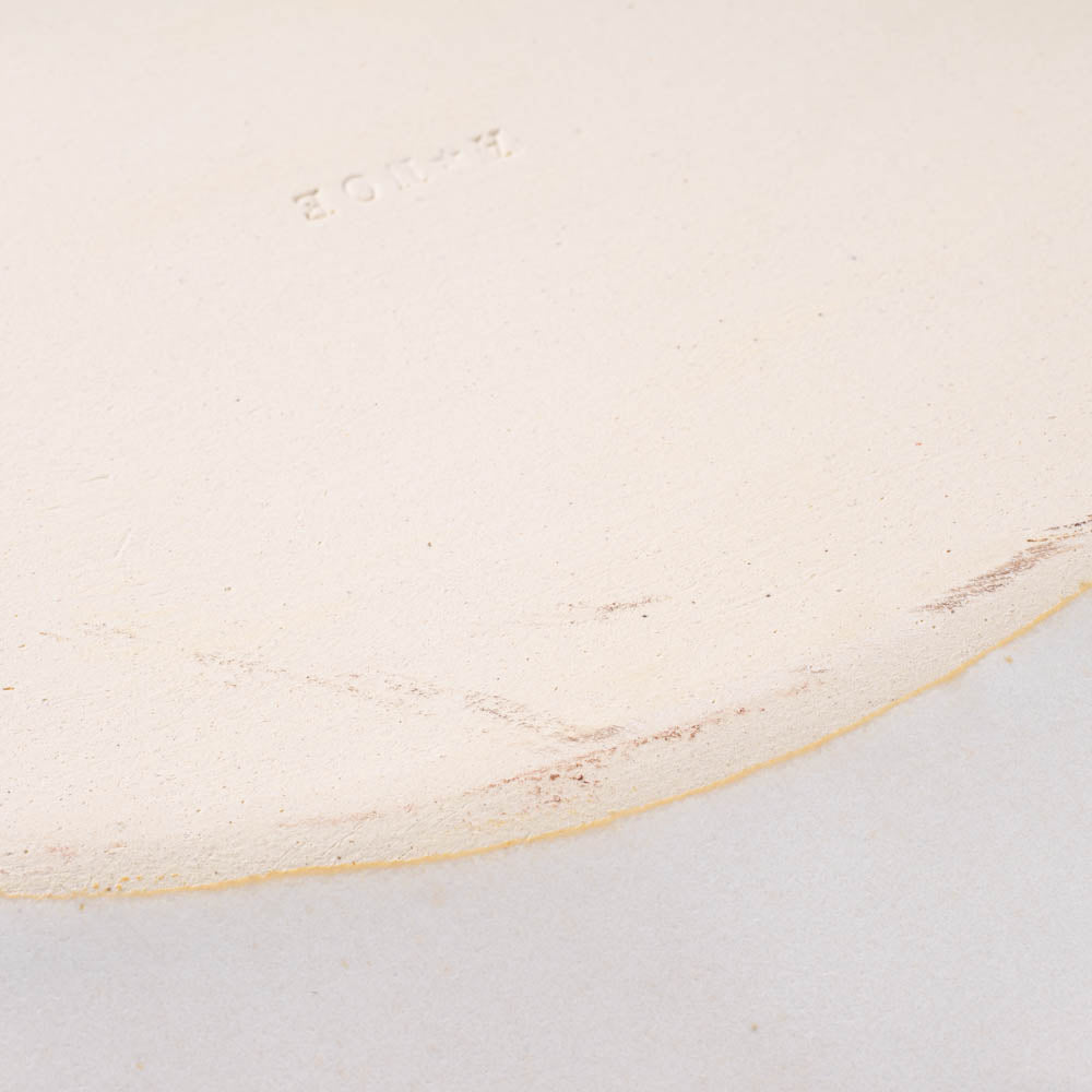 アトリエ野恵 ロココオーバル皿L(ホワイト) アトリエ野恵 陶磁器作家もの