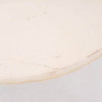 アトリエ野恵 ロココオーバル皿L(ホワイト) アトリエ野恵 陶磁器作家もの